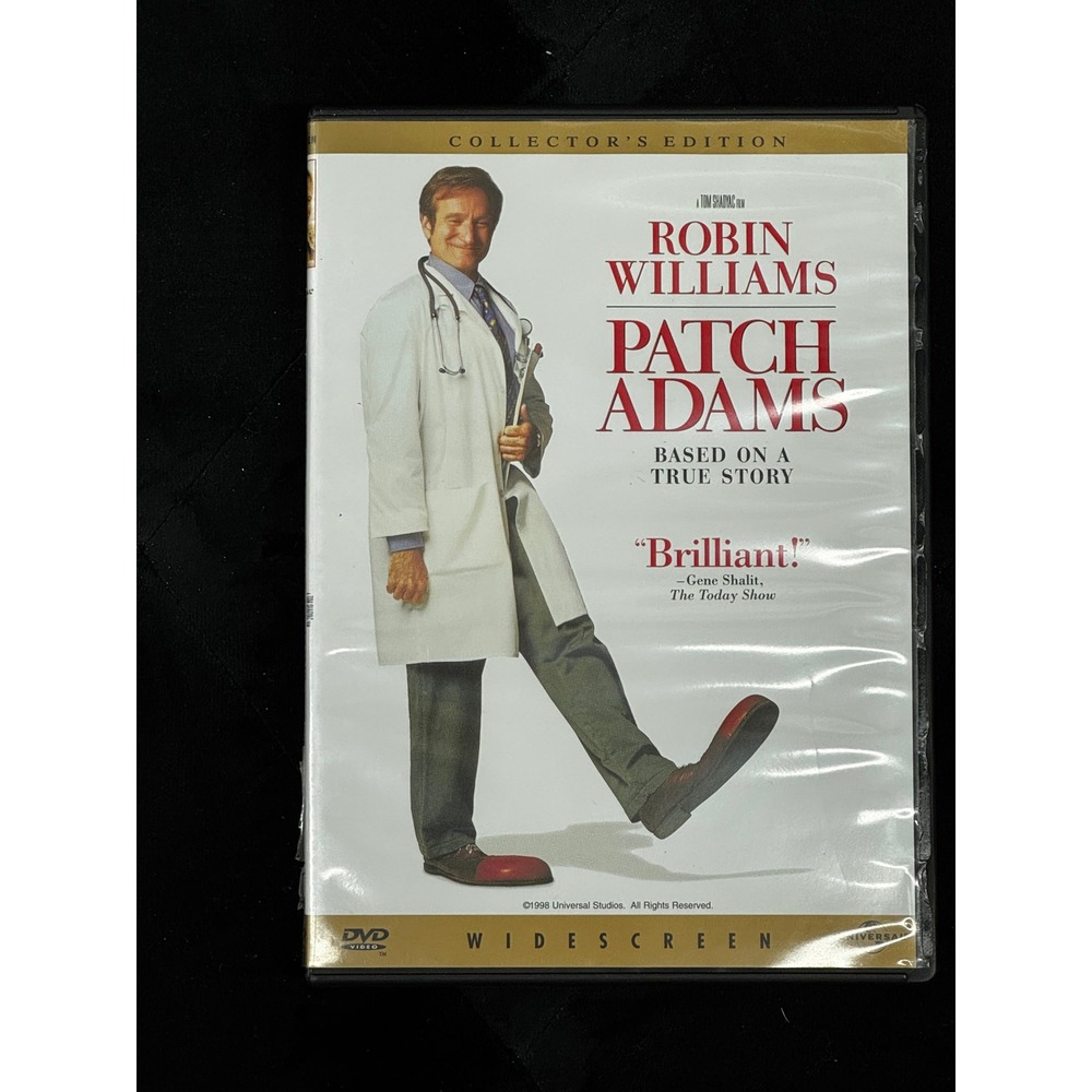 Patch Adams DVD Robin Williams Collectors Edition Widescreen 1998 Movie